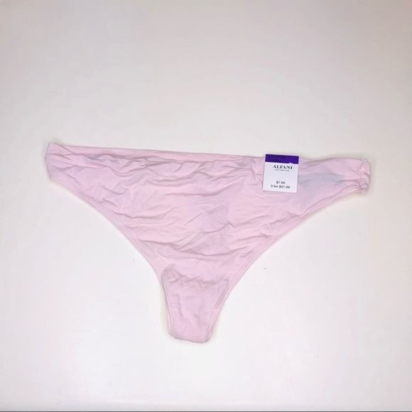 Alfani Ultra Soft Mix and Match Thong Set of 3 - Picture 3 of 11